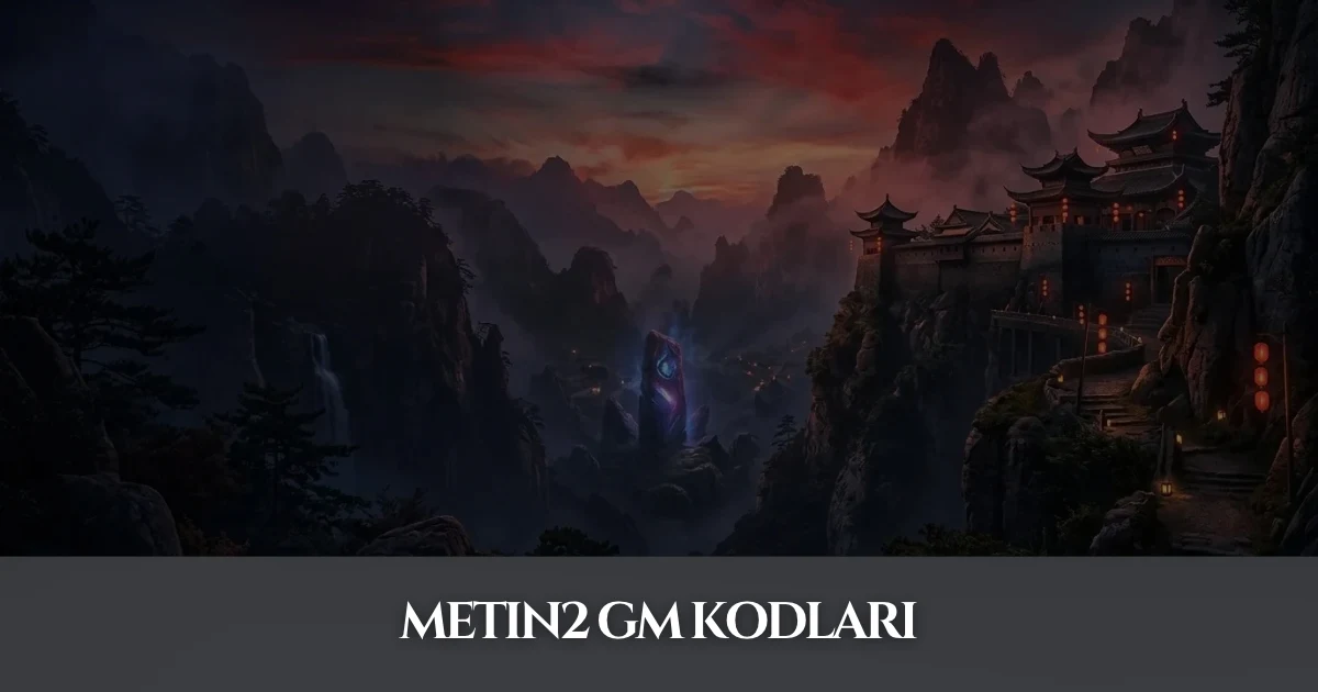 Metin2 GM Kodları