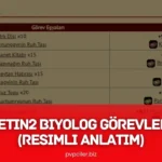 Metin2 Biyolog Görevleri (Resimli Anlatım) - PvPciler.biz - 2026